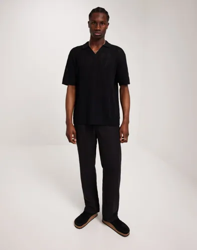 JACK & JONES Jortaormina Knit Ss Polo Ln Kortärmad piké pikéer herr – bild 3