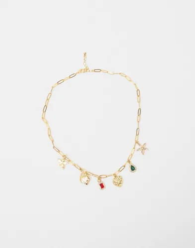 Pieces - Guld - Pcmavis s Necklace