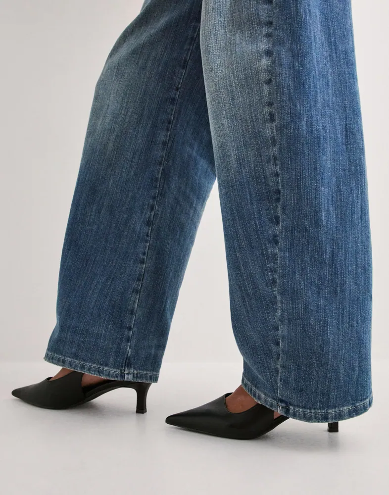 Nelly Low Pointy Slingback pumps dam – bild 2