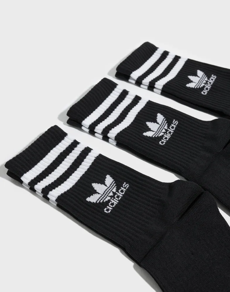 Buy Adidas Originals CREW SOCK 3STR Black