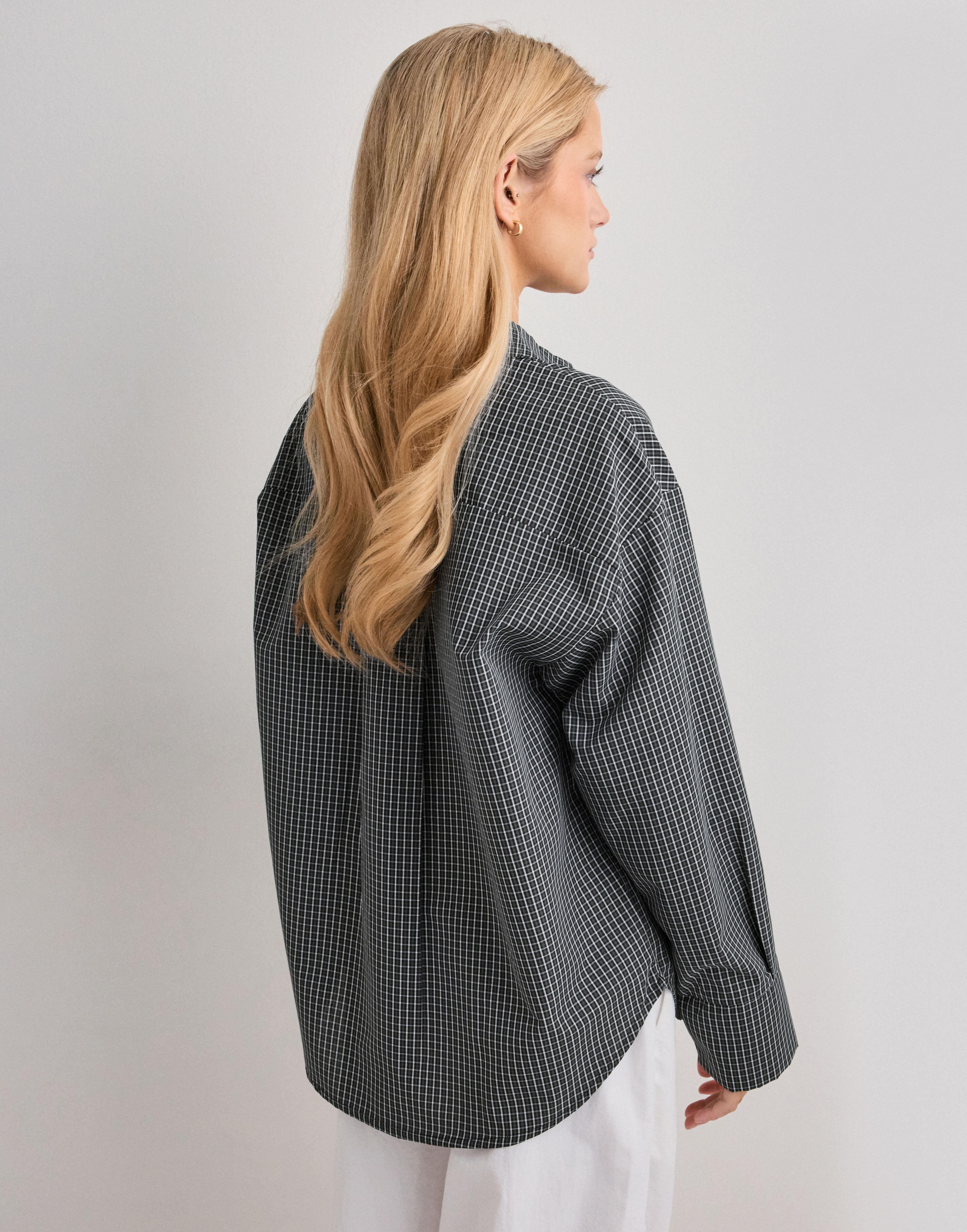 Buy Pieces PCSILLA LS CHECK SHIRT WVN D2D - Hot Fudge | Nelly.com