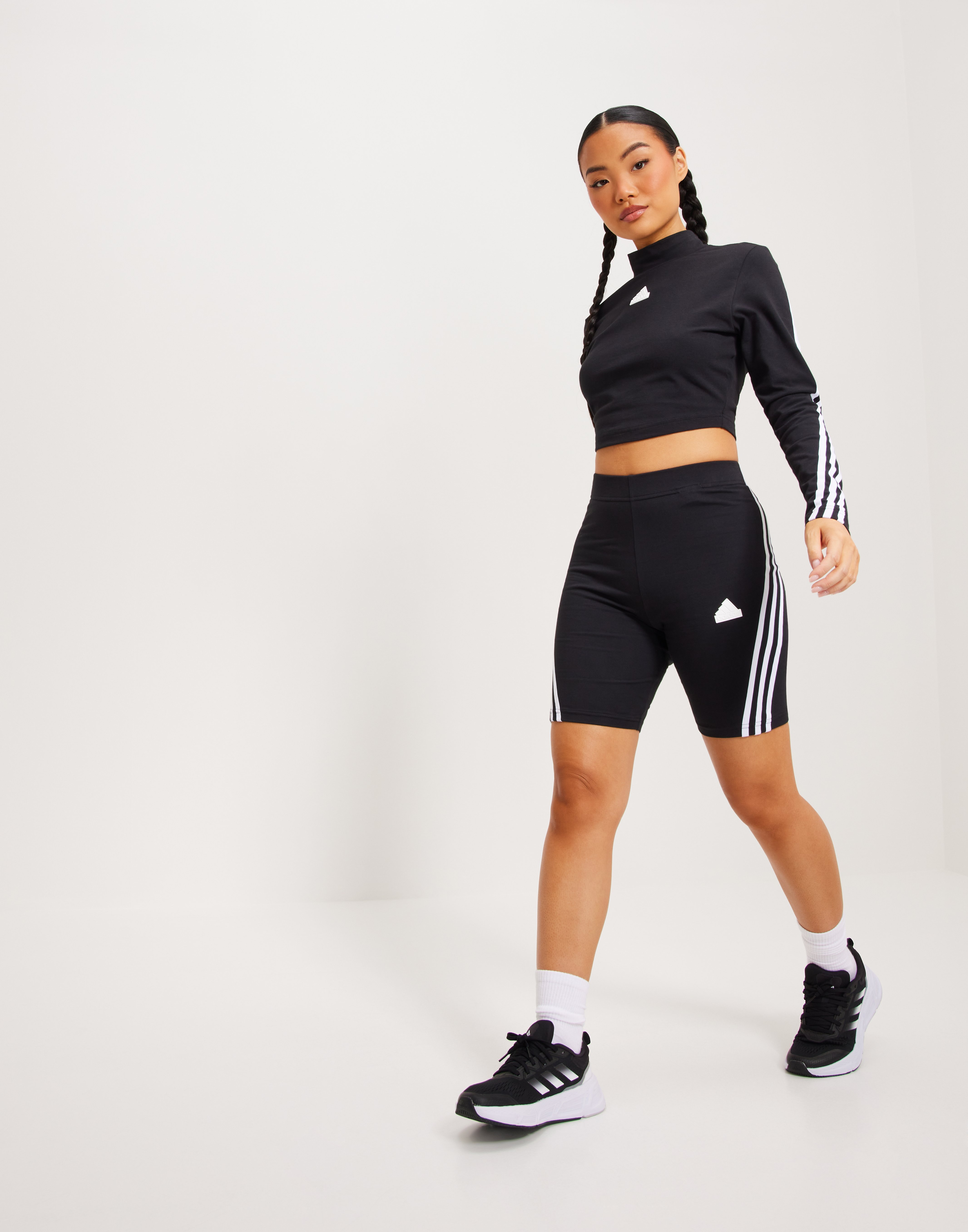 Adidas biker shorts set hotsell