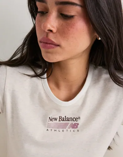 New Balance Trackside Ringer T-shirt dam – bild 3