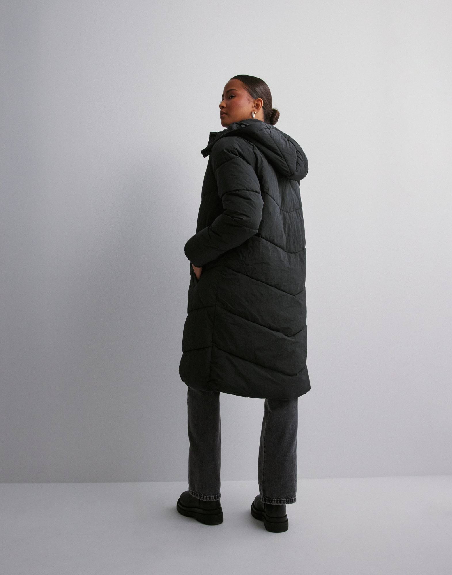 PCJAMILLA LONG PUFFER JACKET NOOS B