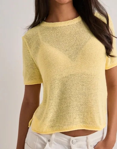 ONLY Onlsunny S/S Pullover Knt Noos stickade tröjor dam – bild 3