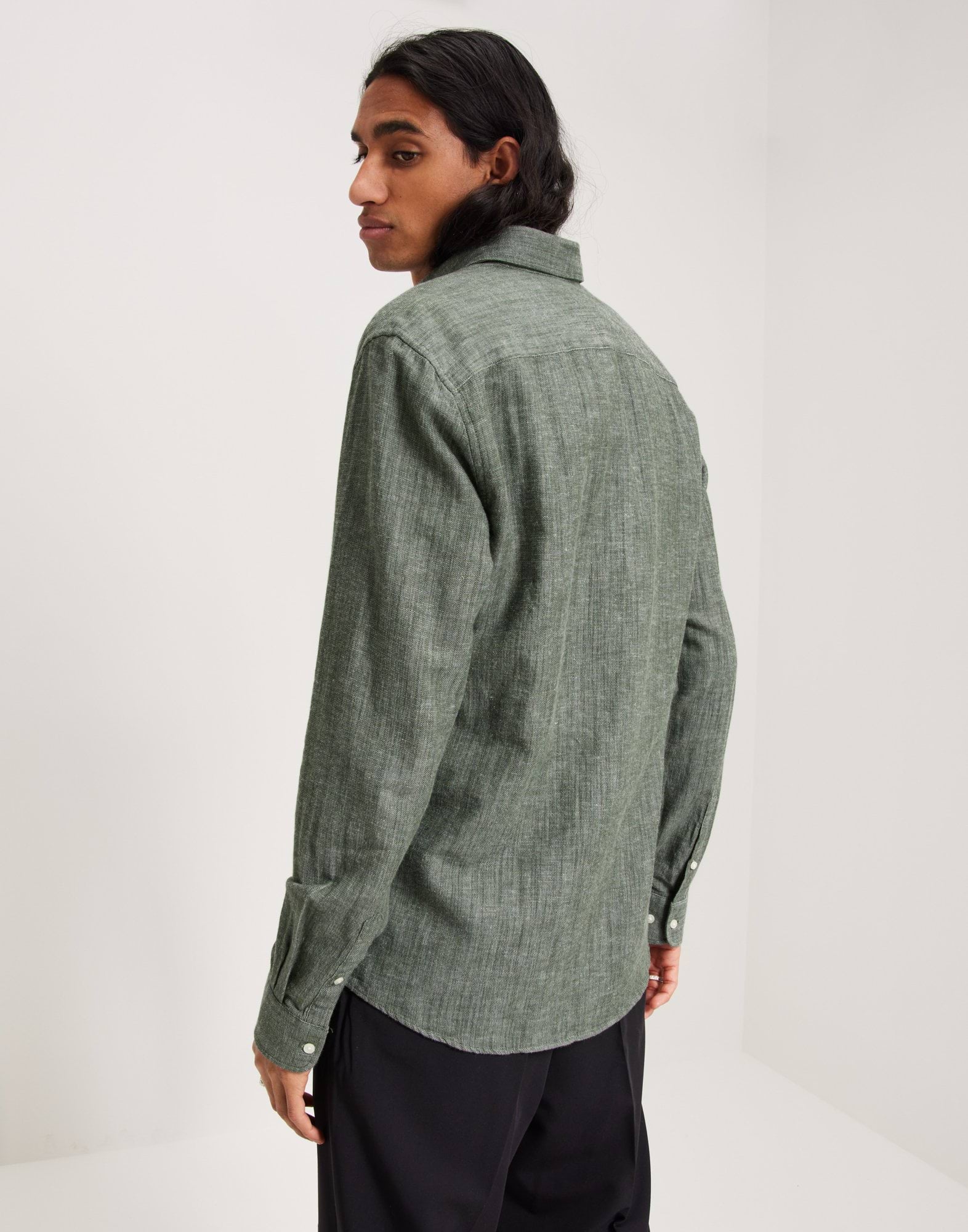 ONSARLO LS HRB LINEN SHIRT