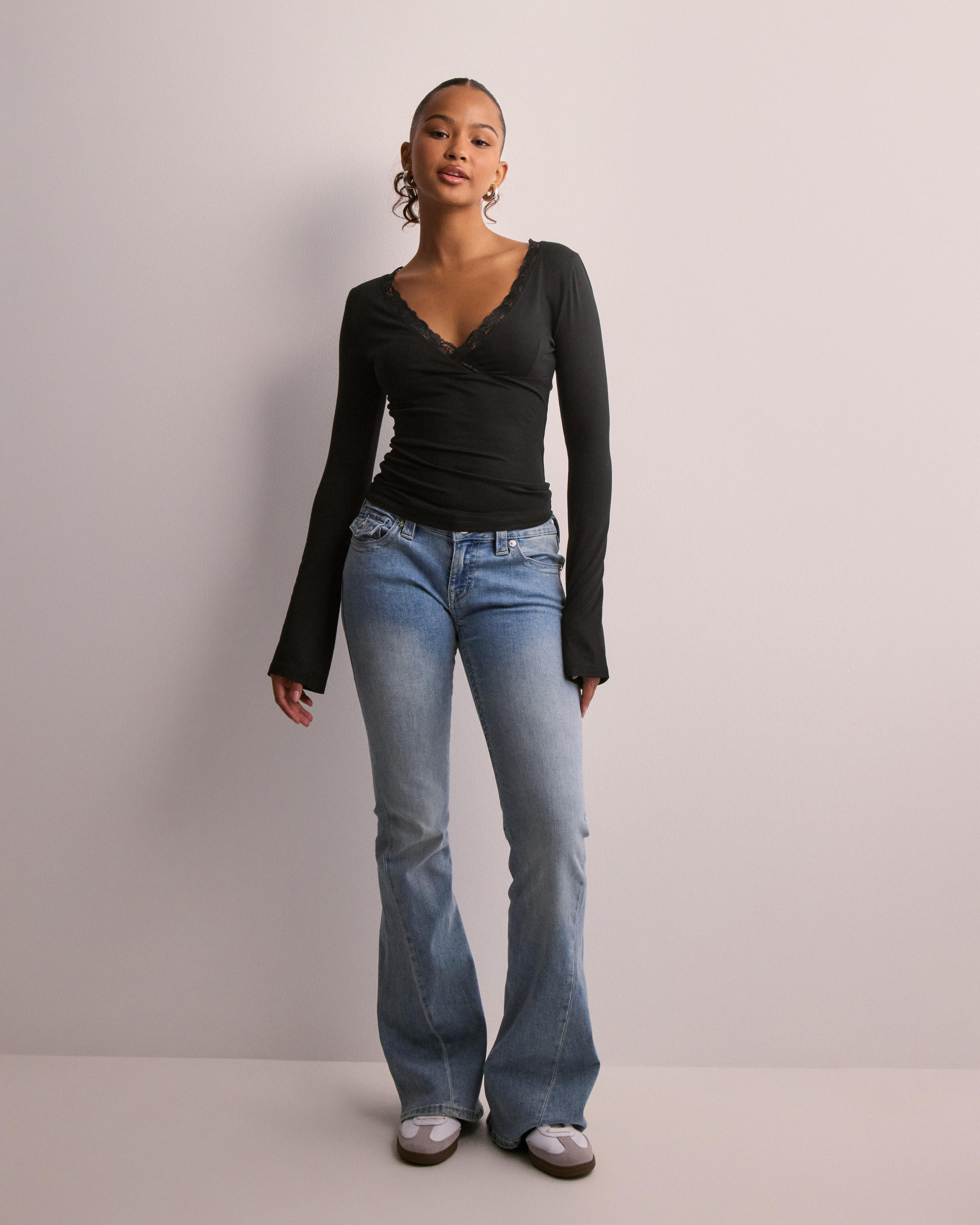 Romance wrap top