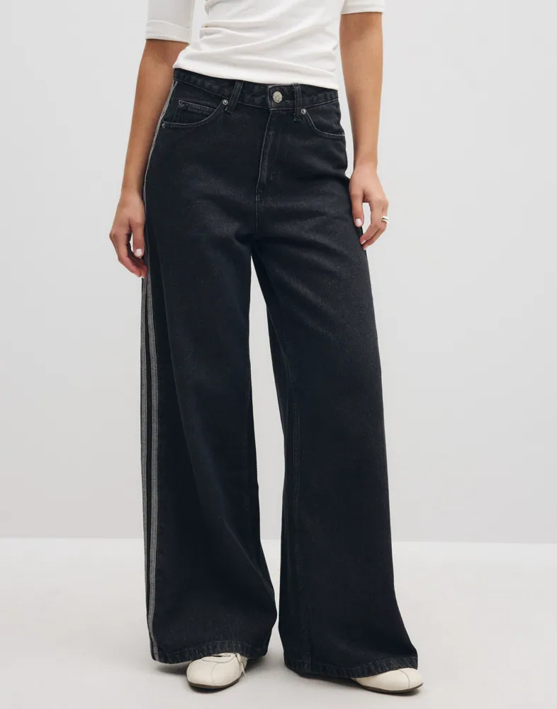 Adidas Originals Wl Pnt D jeans dam – bild 3