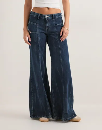 Diesel D-Akii L.32 Trousers vida jeans dam – bild 3