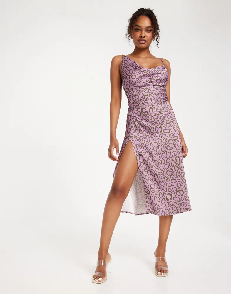 knee length dresses for ladies Babys Breath Midi Slip Dress by For Love & Lemons