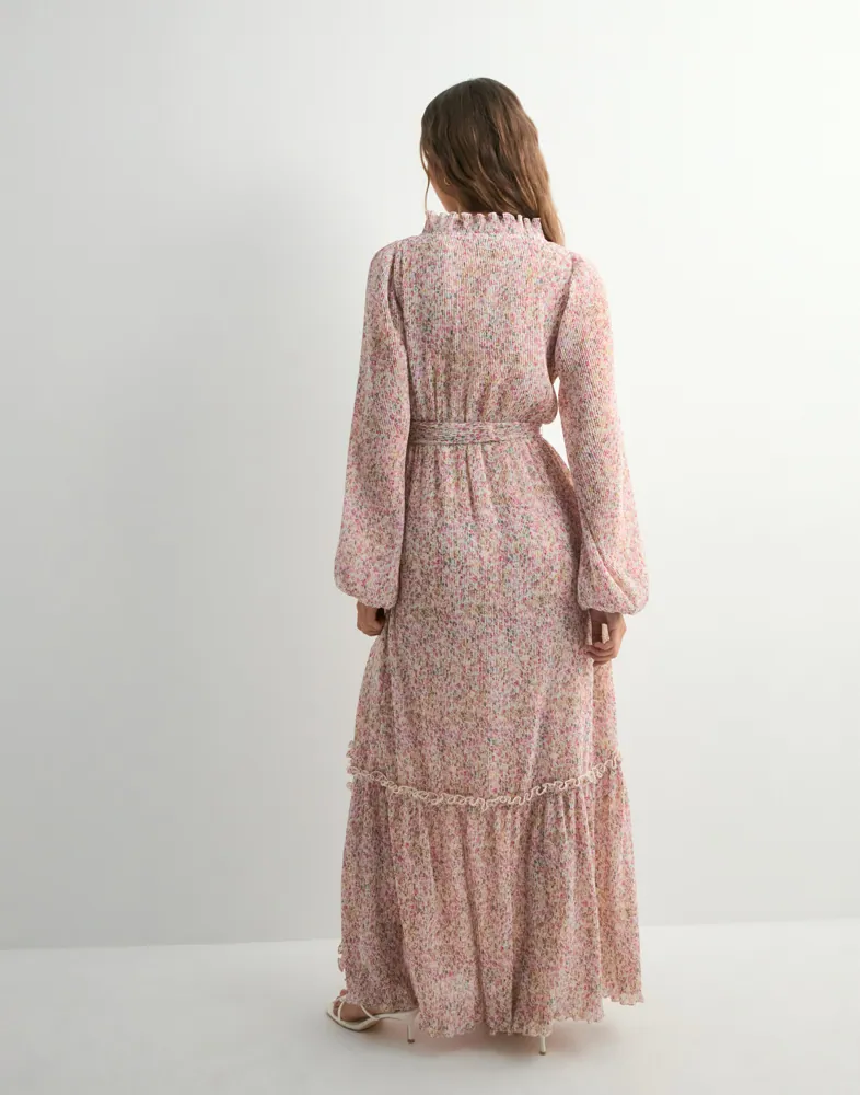 maxi bodycon dress summer KUTUMAI Women's Summer Floral Bodycon Maxi Dress Spaghetti Strap Sleev –  我的商店