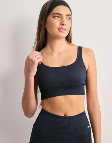 Aim'n - Blå - Ribbed Seamless Bra