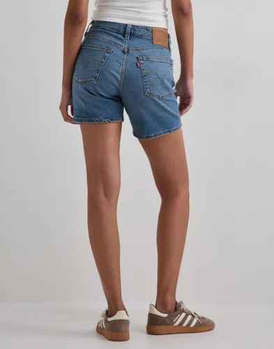 Levi's - Blå - 501 Mid Thigh Short Lw