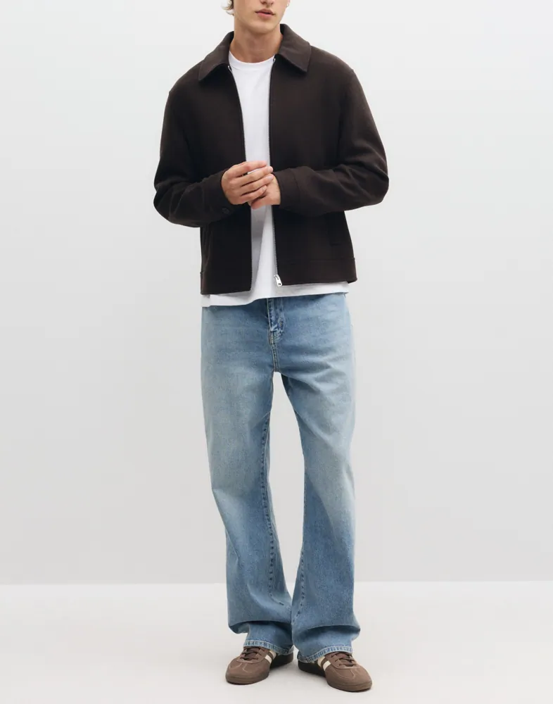 Selected Men Slhphilip Wool Blend Jkt Noos Vårjackor herr – bild 2