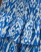 Strong Blue Ikat