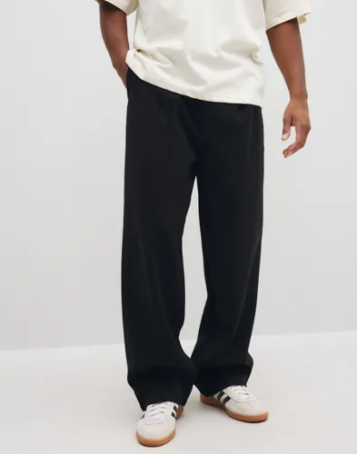 Woodbird Wbrick Nickle Pant Slacks Svart
