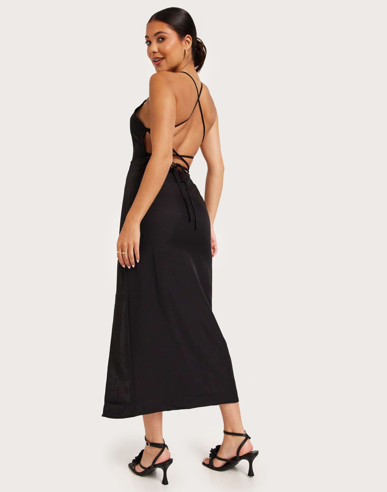 JXKATE STRAP DRESS WVN