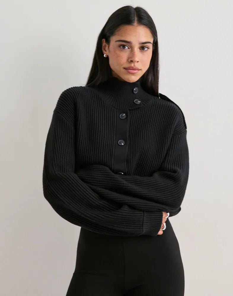 rib knit bomber jacket