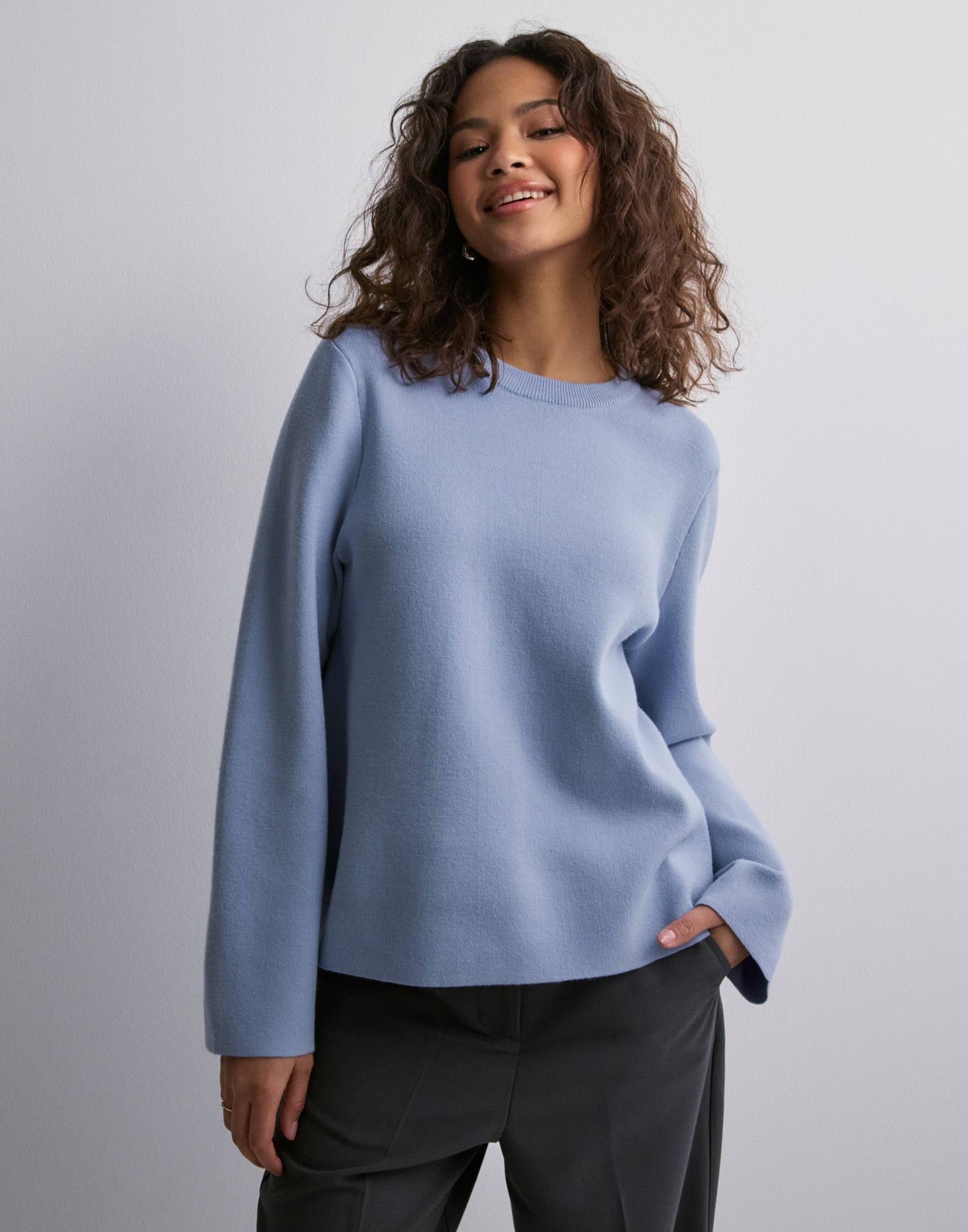 OBJREYNARD SQUARE SLEEVE O-NECK NOO