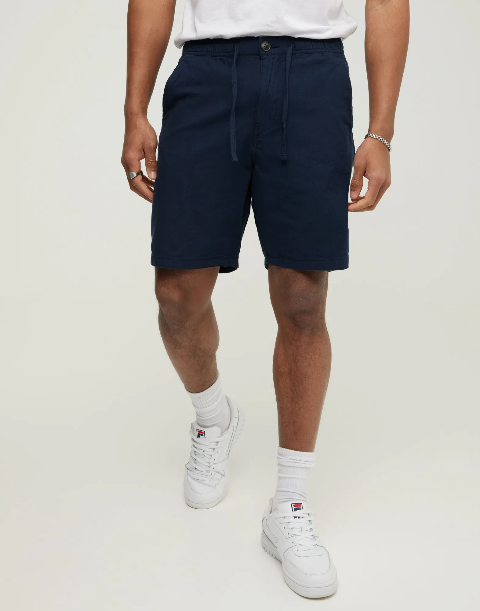 SLHCOMFORT-NEWTON LINEN SHORTS W