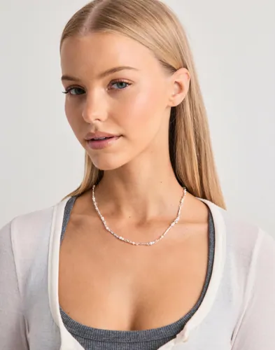 Pilgrim - Silver - Sloan Pearl Necklace