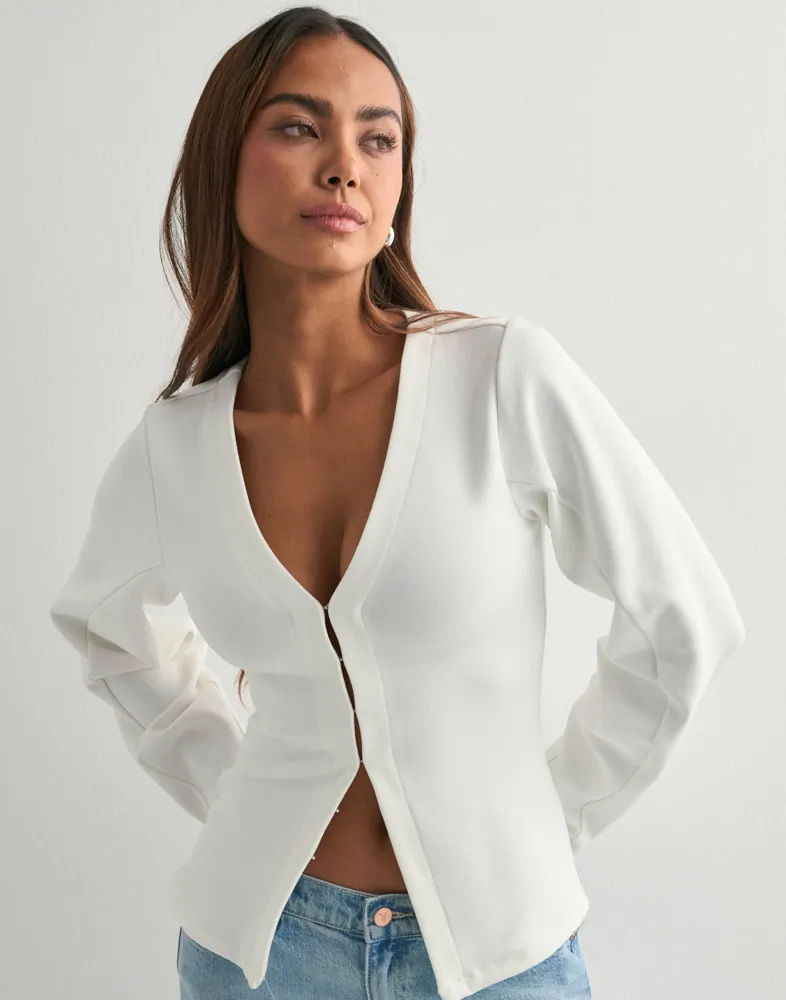 Nelly Waist Focus Cardigan dam – bild 3