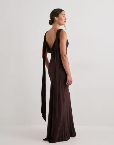 MALINA Vida Cowl Neck Scarf Maxi Dres maxiklänningar dam – bild 2