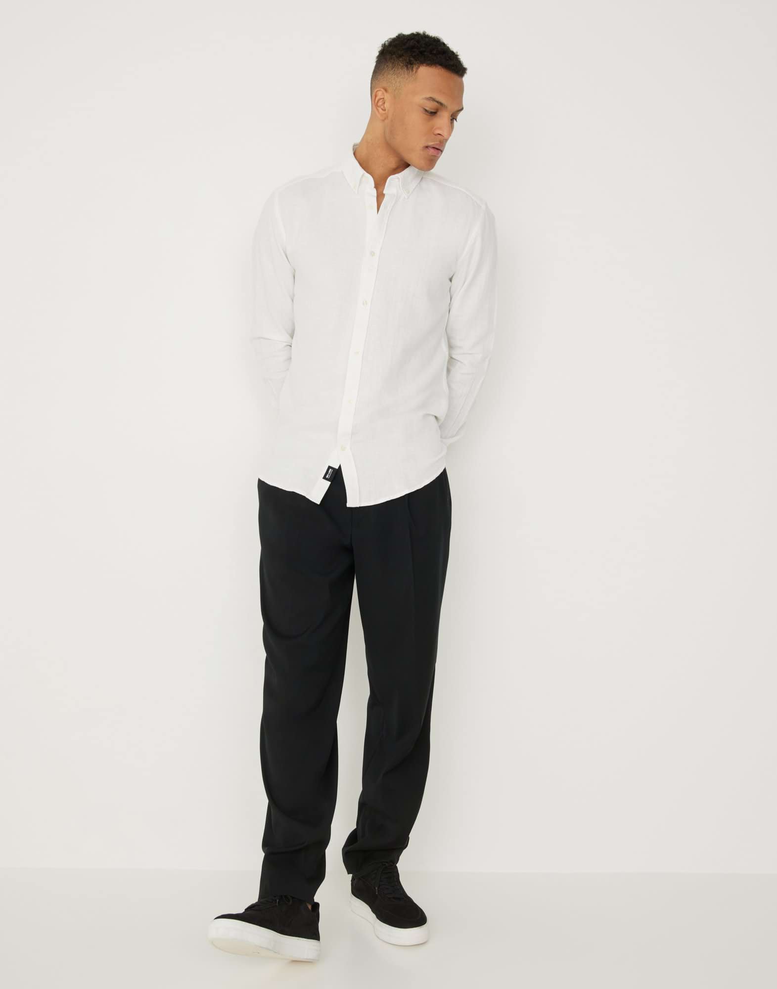 ONSARLO LS HRB LINEN SHIRT