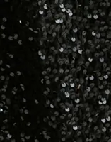 Black Black Sequins