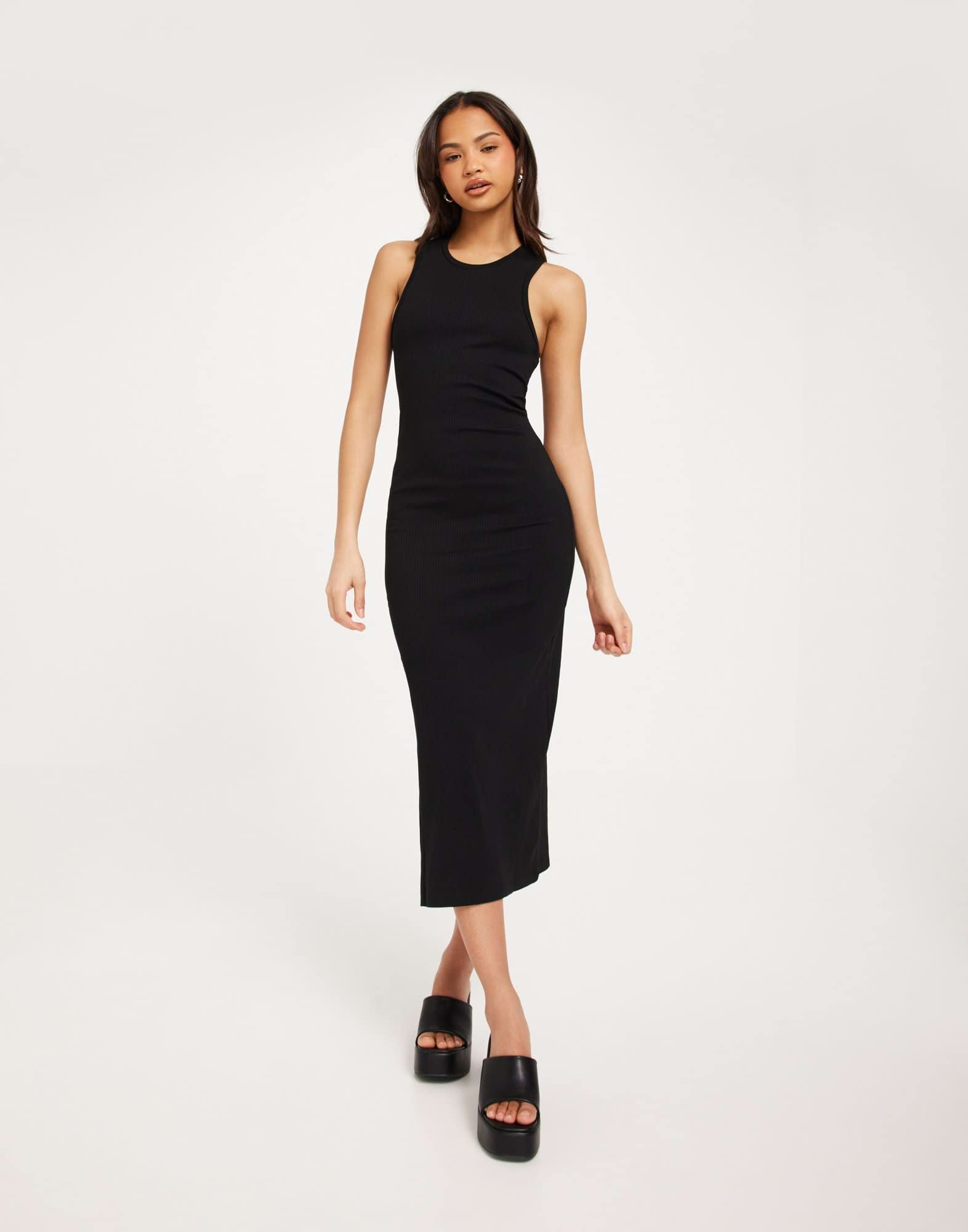 VERO MODA Vmemily SL Gathering Dress Jrs Noos Vestido, Azul Marino, XS Para Mujer