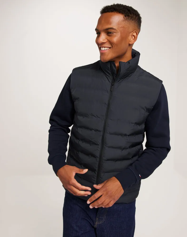 Buy Selected Men SLHBARRY QUILTED GILET NOOS Sky Captain NLYMAN