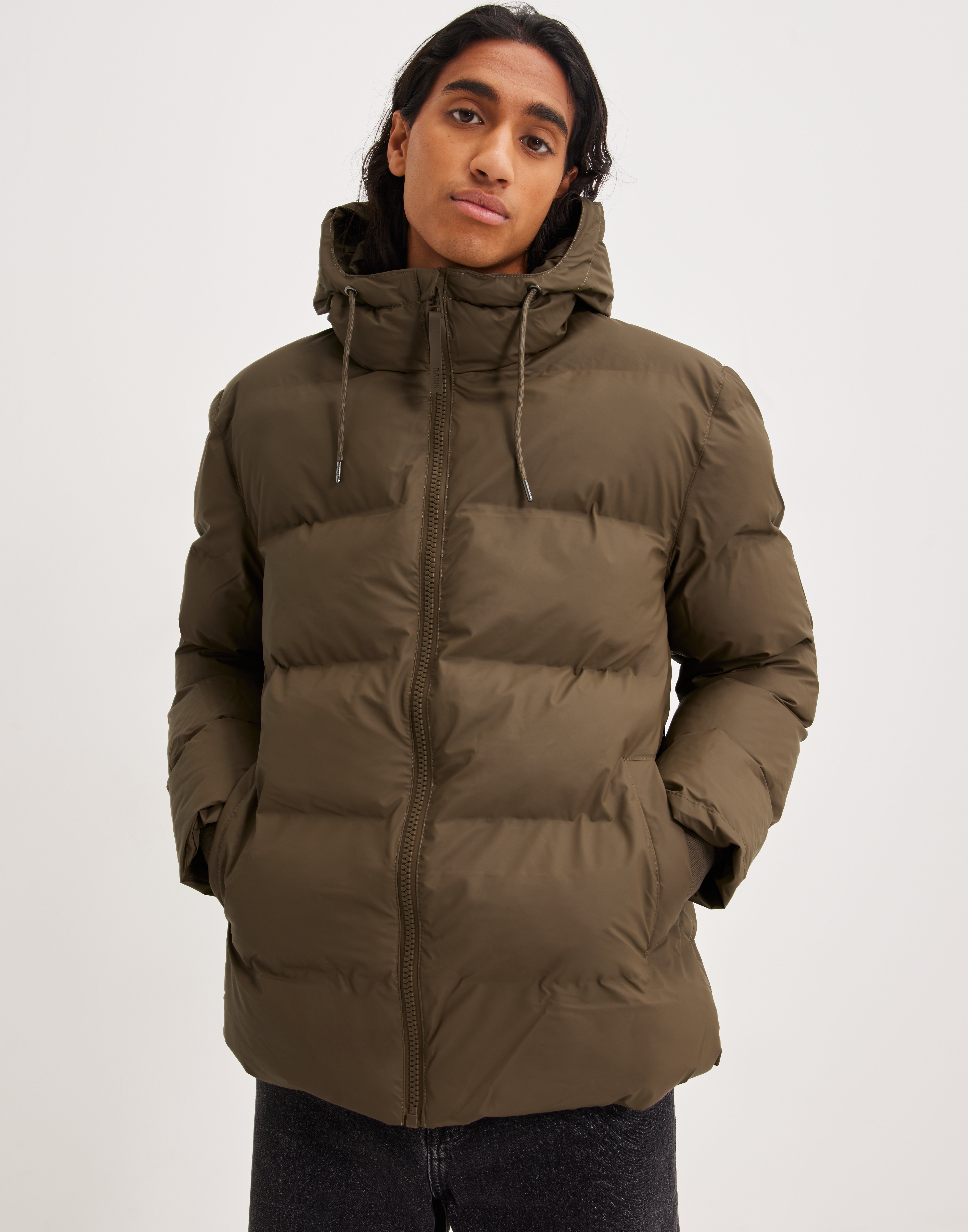 Rains slithery Puffer Coat