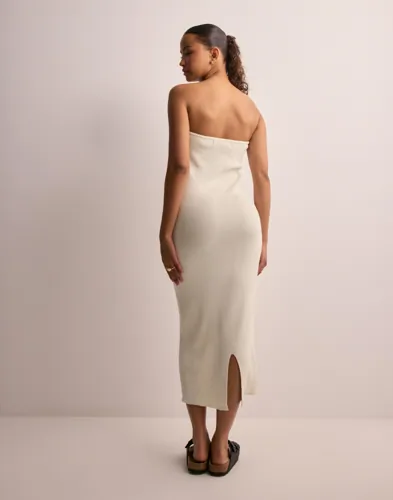 Vero Moda - Beige - Vmwillow Calf Tube Dress Ga