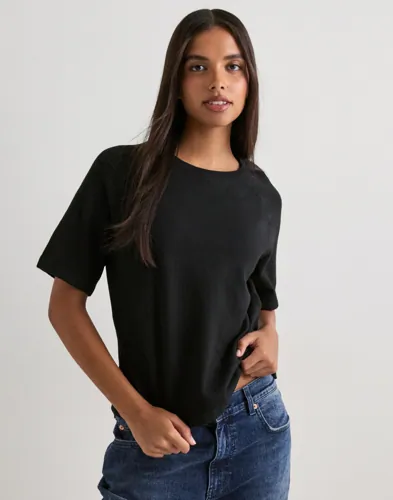 Pieces - - Pcbree Ss O-Neck Knit Noos Bc