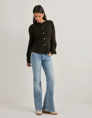 Pcsilly Ls Puff Knit Cardigan Noos 3