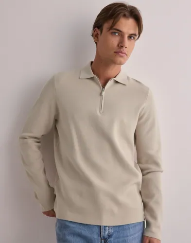 ONLY & SONS Onscooper Reg Ls 12 Half Zip Polo N Långärmad piké pikéer herr – bild 3