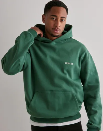 Que Sera Sera Virgil Hoodie Hoodies Grön