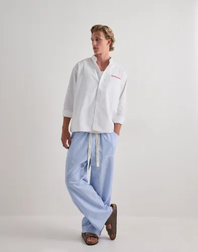 Que Sera Sera Shawn Stripe Pant Slacks casual byxor herr – bild 3