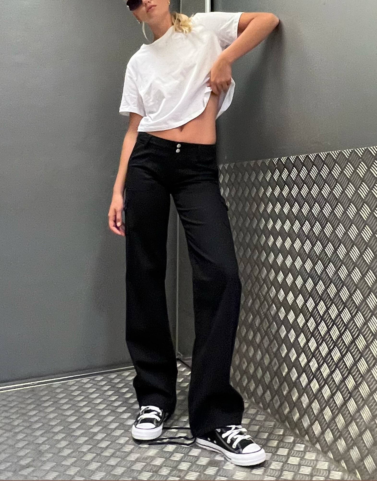 Low Waist Cargo Pants