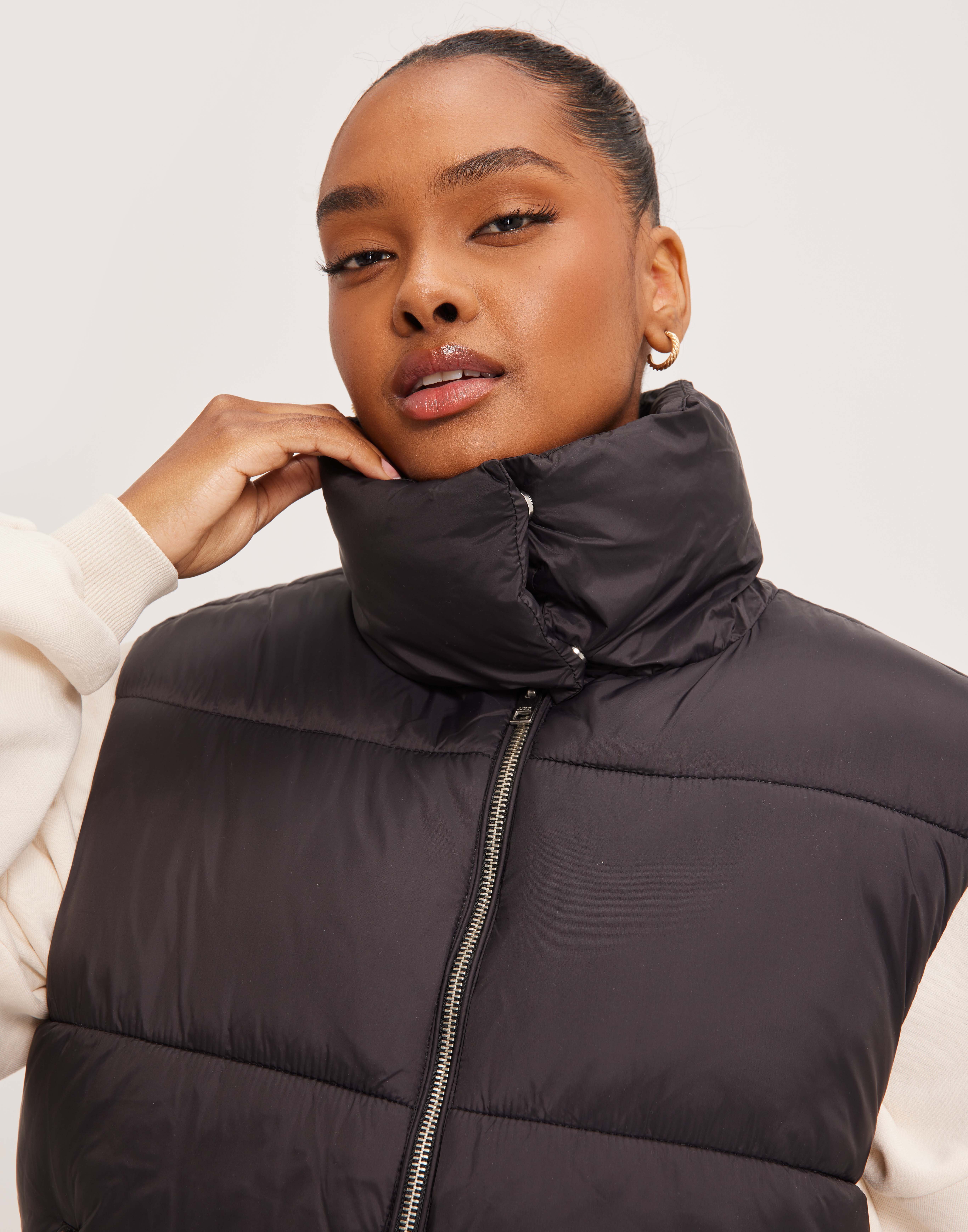 Buy JJXX JXELLIE PUFFER VEST SN - Black | Nelly.com