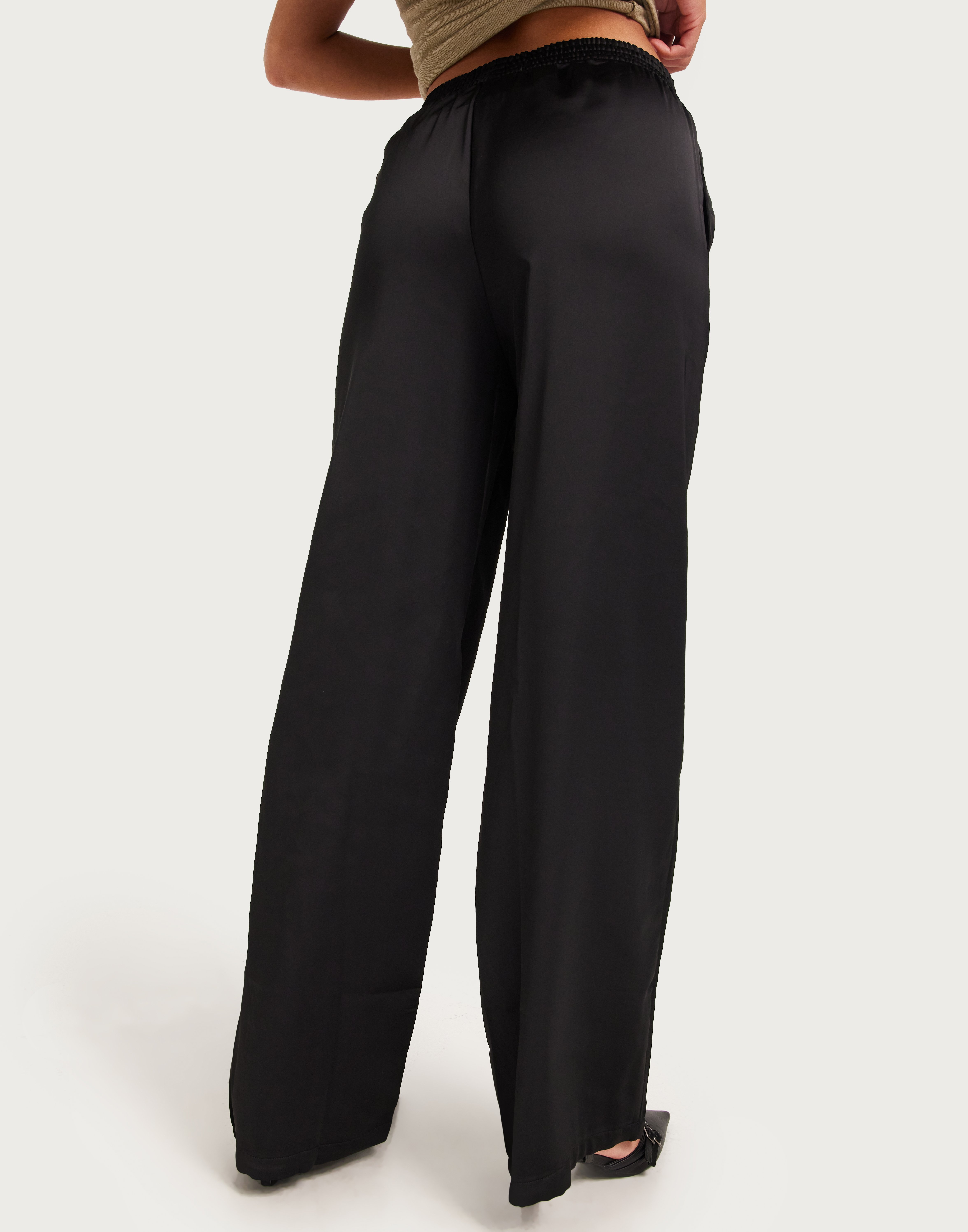VIP【関税送料無料】希少 TWINSET BLACK COTTON PANTS Benetton_21PI_21P4RLINEBT4I_10