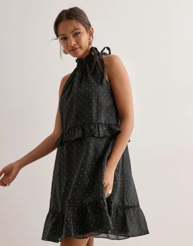 Neo Noir - Sort - Rida Bedazzled Dress