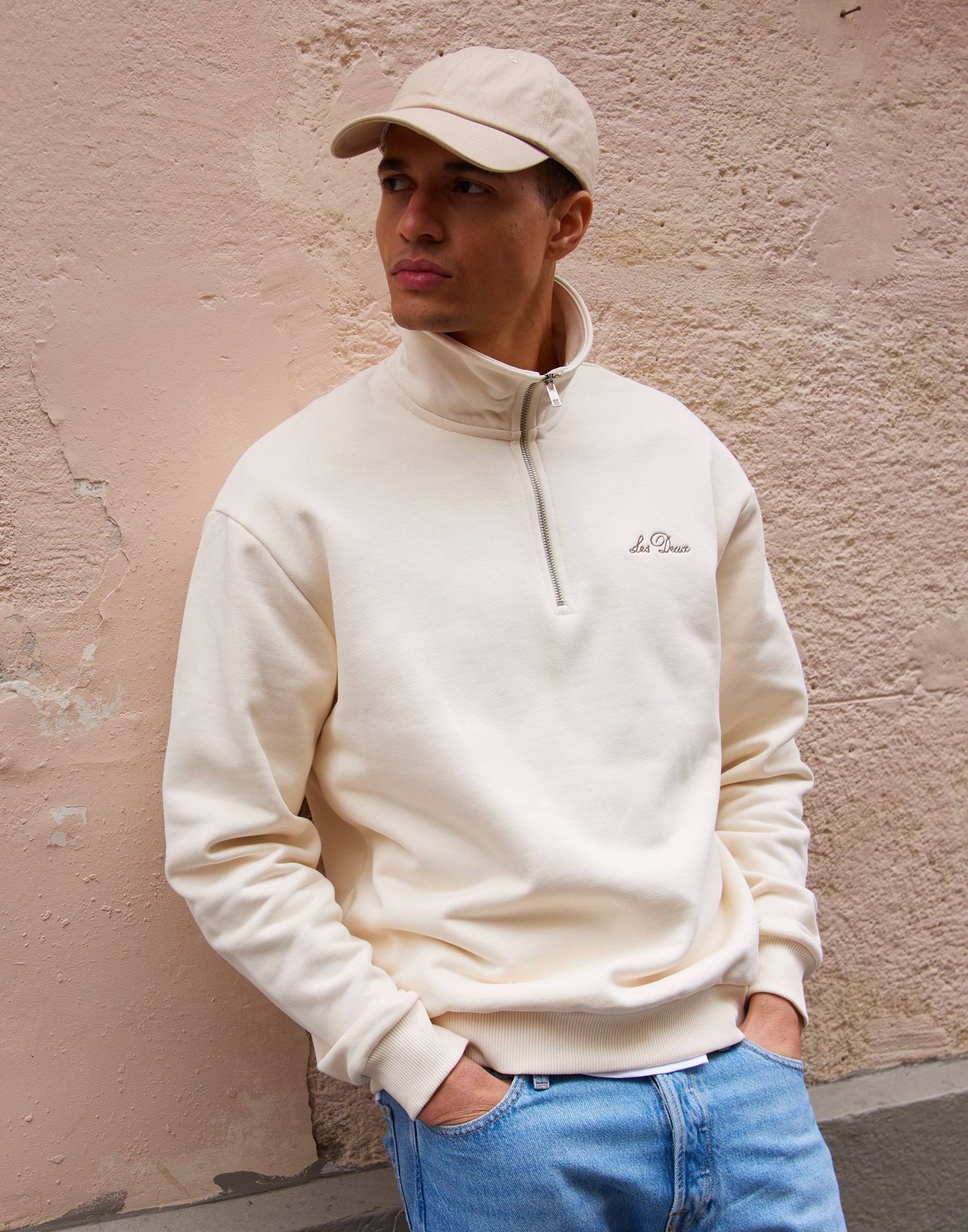 Crew Half-Zip Sweatshirt