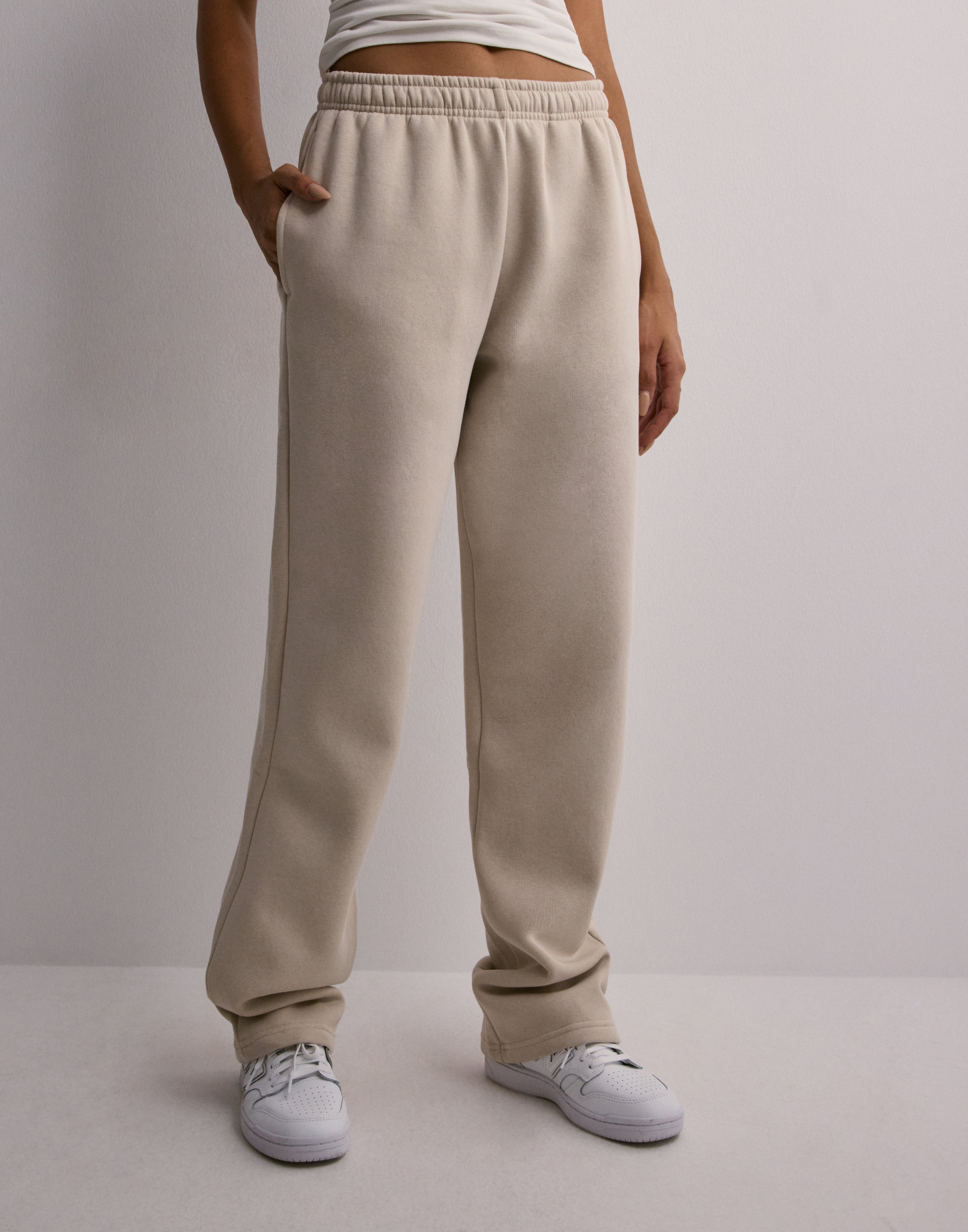 ICANIWILL - Beige - Everyday Straight Leg Sweatpants