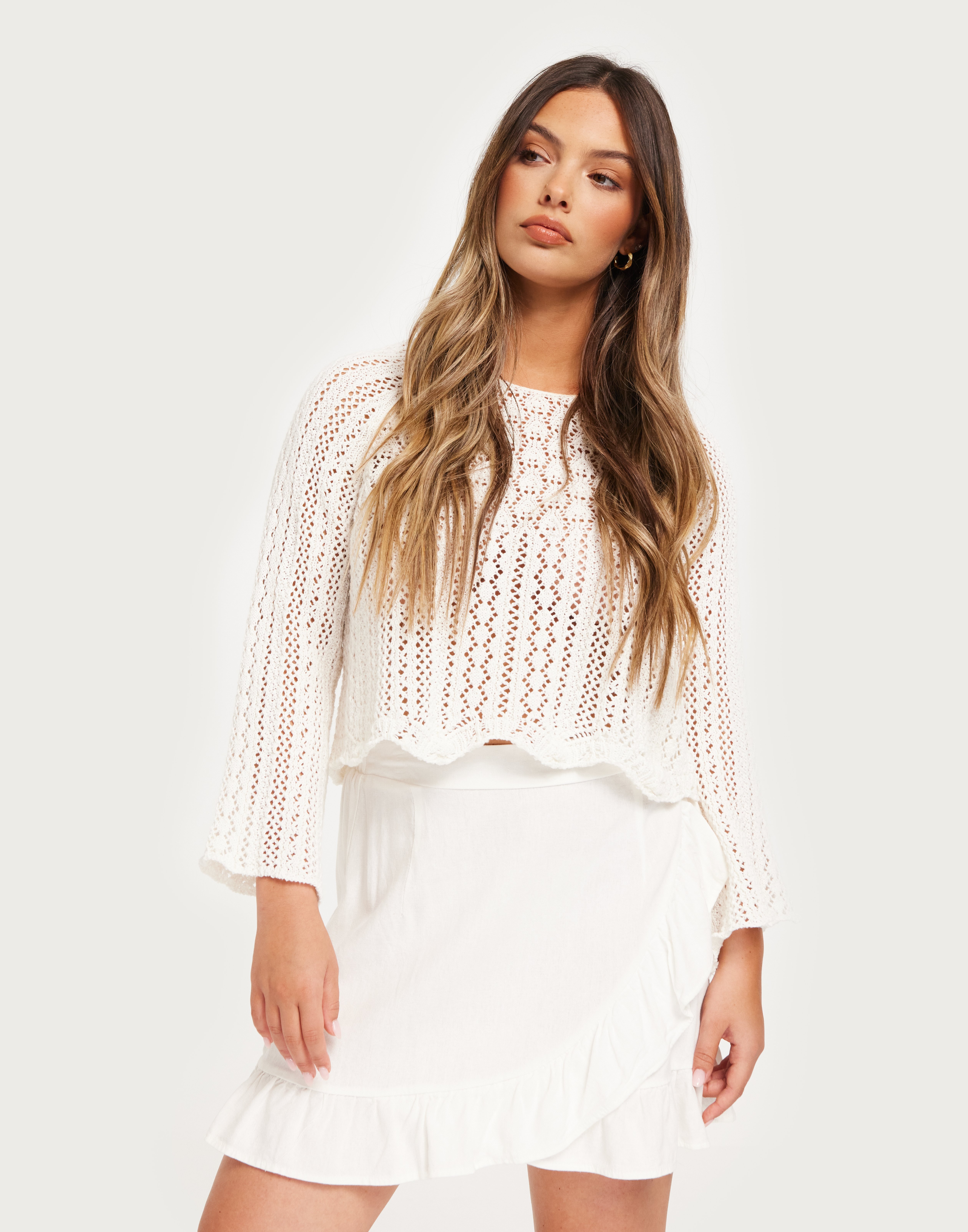 Vero Moda Vmmymilo SS Wide Wrap Short Dress Wvn Ga Vestito a