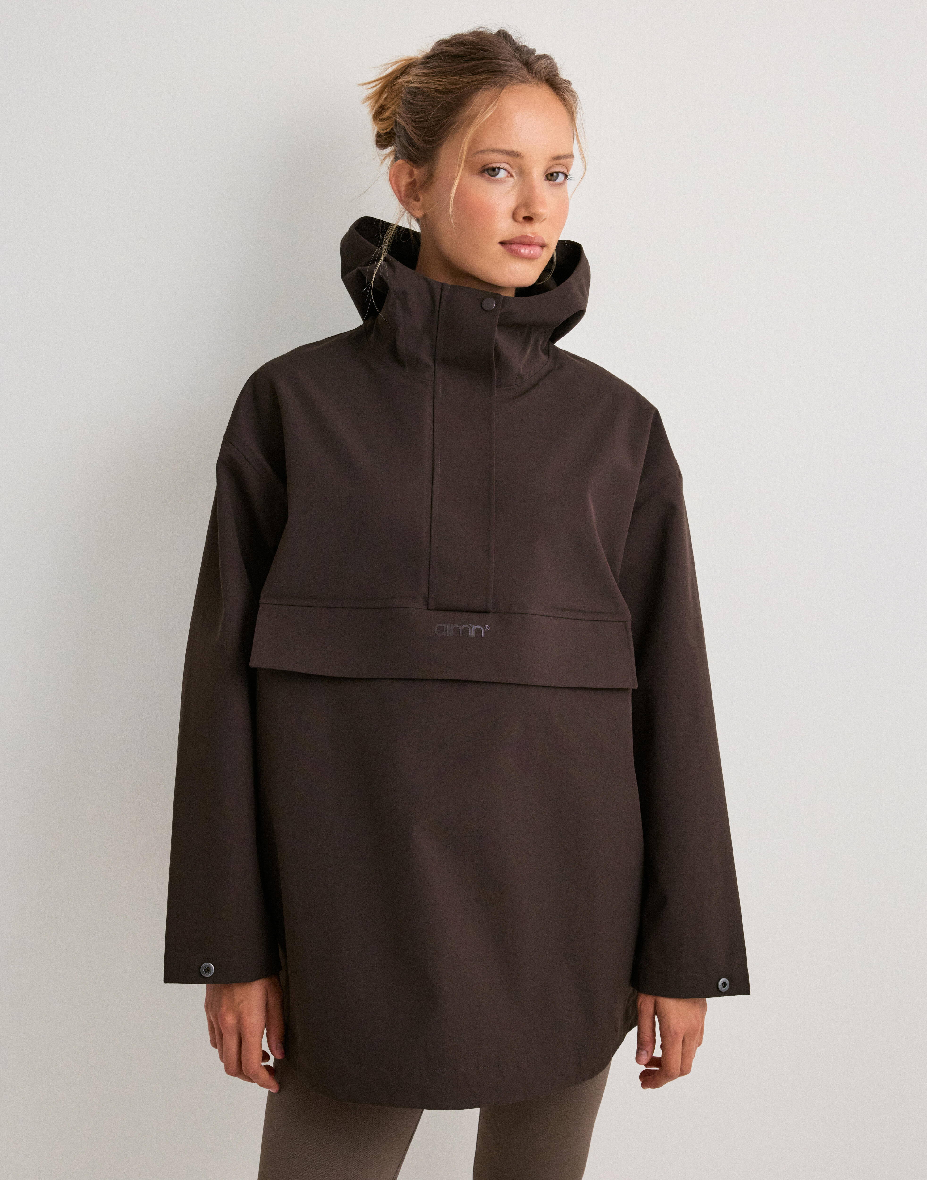 Kjøp Aim'n Waterproof Oversized Anorak - Cacao | Nelly.com