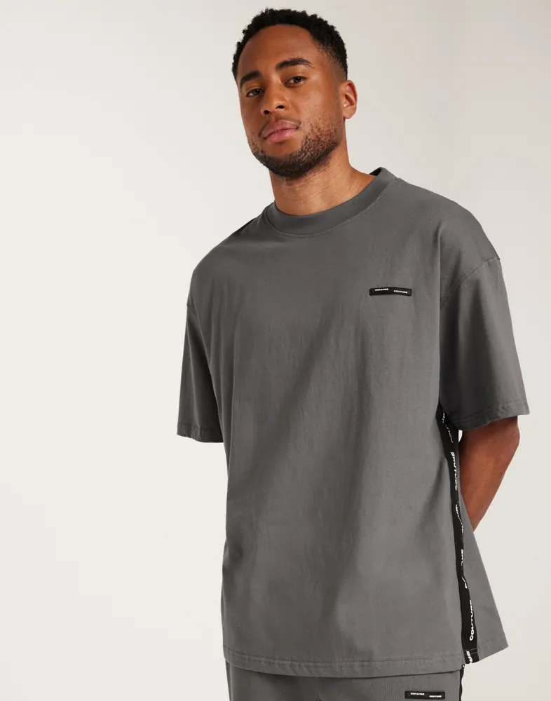 JACQUARD TAPE RELAXED FIT T-SHIRT