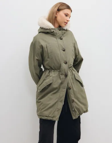 Nelly Long Parka vinterjackor dam – bild 3