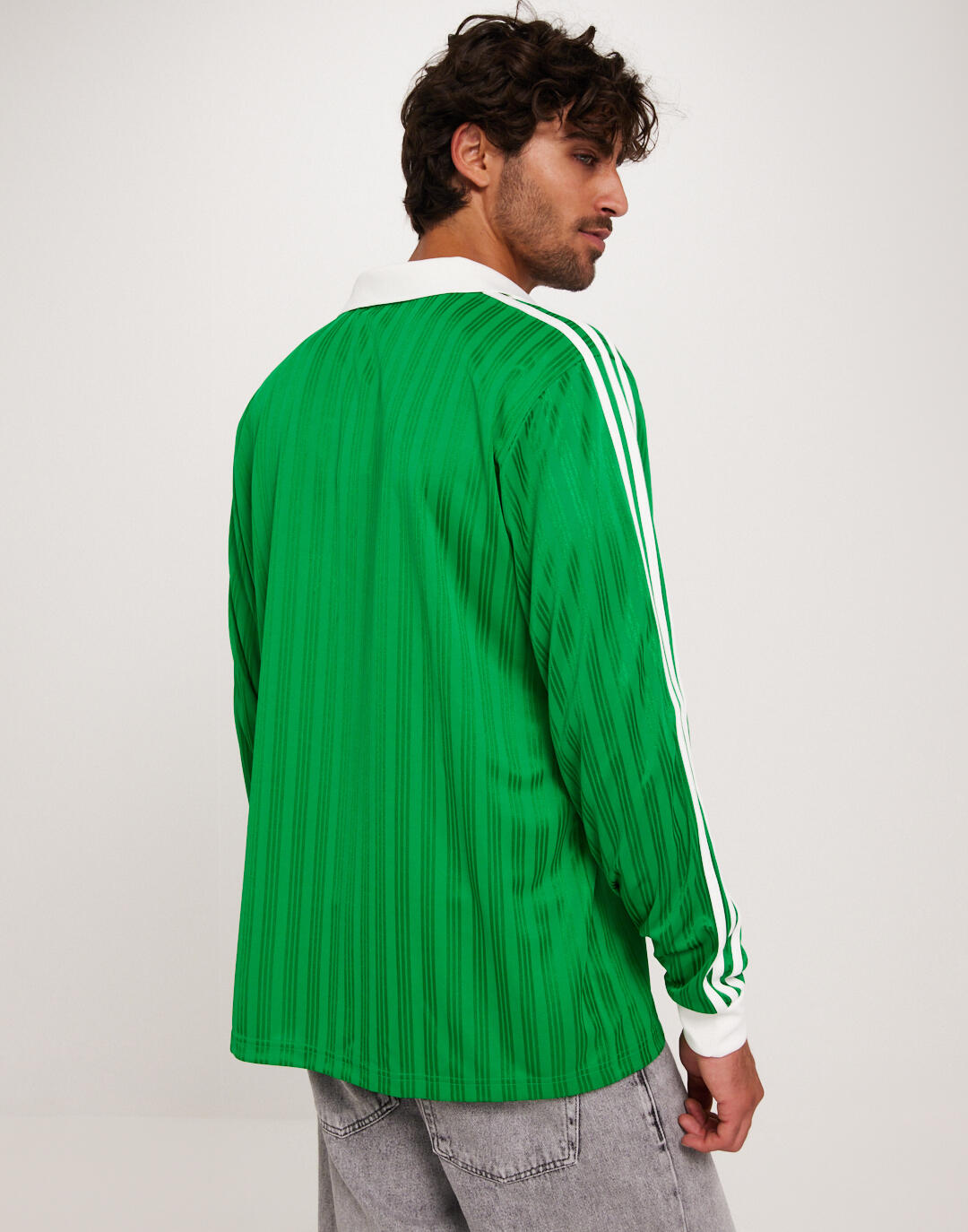 adidas pique crewneck