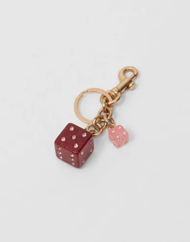 STICKYBESTIE - Rød - Cube Bag Charm